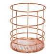 thumbnail image 1 of Redempat Rosegold Multi-functional Storage Basket - Organized And Efficient Solution For Office Storage Rose Gold 9**10cm,Circular pen holder 1Set, 1 of 6