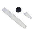 thumbnail image 1 of Badminton Bat Handle, Floating Racket Handle Nylon Fiber Durable White Easy Installation  For 6.8-7.1mm Medium Tube, 1 of 8