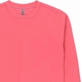 thumbnail image 3 of Milltex Unisex Crewneck Sweatshirt, Casual Fleece Cotton Blend Pullover, Regular Fit Long Sleeve Sweatshirt for Men & Women, Soft Warm Everyday Wear-CoralSilk, 3 of 3