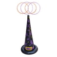 thumbnail image 2 of veasfak 5 Pieces Halloween Toss Game with s Inflatable Witch Hats for Halloween, 2 of 9