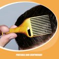 thumbnail image 3 of unbranded 2Ud Peine Ancho Estilo Afro Color Ámbar Para Portátil Y Resistente Para, 3 of 8