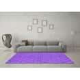 thumbnail image 3 of Ahgly Company Indoor Rectangle Oriental Purple Industrial Area Rugs, 7' x 10', 3 of 4
