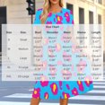 thumbnail image 3 of Lopecy-Sta Womens Dresses Short Sleeve Round Neck Leopard Print A Line Midi Dress Casual Summer Beach Vacation Party Dress, 3 of 7