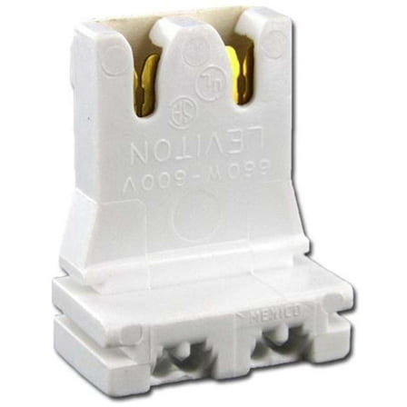 Leviton 13150 - 660 watt 600 volt Medium Bi-Pin Base Lampholder (13150-UR7)