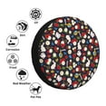 thumbnail image 4 of Naloa Rose Rabbit PVC Leather Spare Tire Wheel Cover for Car Truck SUV Camper Trailer Universal Fit many size15 inch, 4 of 6