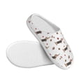 thumbnail image 3 of Haiem Dachshund Dog Print Women's Fuzzy Memory Foam House Slipper Cozy Home Footwear Non-slip Winter Slippers-44/45, 3 of 7