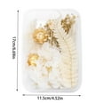 thumbnail image 3 of TIELUTT 1 Vraie Fleur Séchée Garnitures en Résine Fleurs en Pot Fleurs d'Automne Fleur Suspendue pour Extérieur Choux Roses Fleurs Fleurs pour Extérieur, 3 of 6