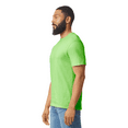 thumbnail image 3 of Gildan Men’s 6 Pack Softstyle Short Sleeve T-Shirt, 100 Cotton with Classic Fit, Lime, S, 3 of 5