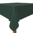 thumbnail image 2 of Tchckioa Dark Green Square Tablecloth,Waterproof Table Cloth for Kitchen,60x60 Inch,Party Decor, 2 of 6