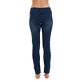 thumbnail image 3 of Just Love Women's Denim Jeggings with Pockets - Comfortable Stretch Jeans Leggings (Denim, Small), 3 of 4