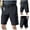 Noir, variante sur cllios Shorts de Randonnée pour Hommes multi-Poches Shorts de Travail Extérieurs Légers Séchage Rapide Résistants à l'Eau