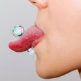 thumbnail image 2 of Bagues de Nombril en Acier Inoxydable Rond Zircon Cubique Perçage Corporel Interdit Bijoux Courbés Haltère Bagues de Nombril Pack Bijoux Brillants Nombril Long Perçage de Nombril Acier Inoxydable, 2 of 4