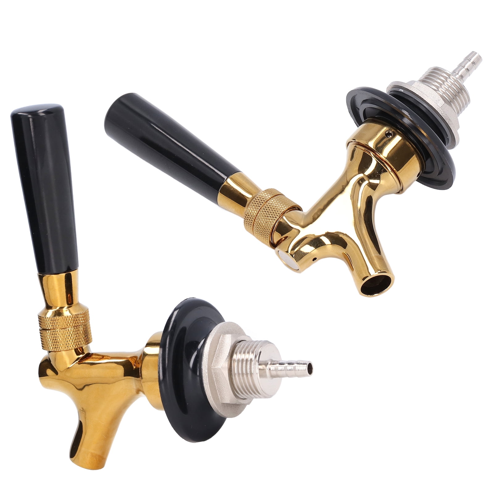 Beer Faucet Stainless Steel Brass Non Adjustable Beer Keg Tap for Bars Restaurants Hotels