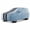 Stripe - Gray / Black, variant on iCarCover Premium Custom Car Cover Fits for 2019-2025 Jaguar I-Pace