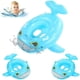 thumbnail image 4 of Natación Para Bebé De Tiburón Ballena Con Asa, Ayuda Inflable Para Nadar Con Asiento De Natación De Pvc Para Bebés Y Niños Minnieouse HA039768-02, 4 of 6