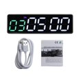 thumbnail image 1 of Gym Timer Clock Workout Timer Interval Clock Stopwatch Count Down/Up Interval Timer LED Fitness Training Timer Outdoor, 1 of 6