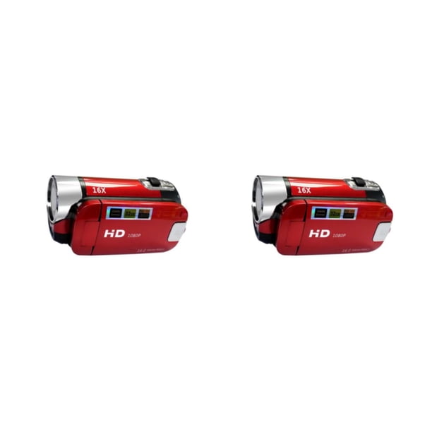 Matsuzay 1080PHD Camcorder Digital Video Camera 2.7 LCD US 16X Rojo 2Conjunto