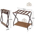 thumbnail image 4 of Portaequipajes AMHANCIBLE HLR02BZ plegable con estante de almacenamiento, 4 of 7