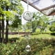 thumbnail image 4 of Adorno de atrapasueños de cristal con alas de Ángel, decoración colgante para ventana y jardín Rojo Verde, 4 of 5