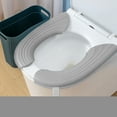 thumbnail image 2 of Cushion Toilet Seat Toilet Cover Bathroom Toilet Seat Cover Pads Toilet Seat Cover Mat Non Toilet Seat Cushion For All Seasons All Toilet Seats Self Bath Mat Rug P & I Home Bathroom Rugs Memory Foam, 2 of 9
