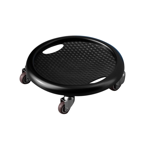 Ygjytge Disco Universal Antideslizante Equipo Deportivo 4 Ruedas (Negro)