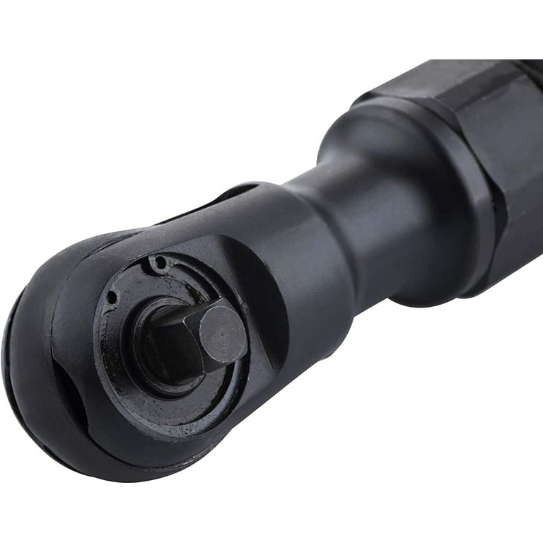 ATE Pro USA 3/8” Air Ratchet Wrench - 50 Ft-lb Torque, 160 RPM, Professional Grade