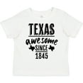 thumbnail image 3 of Inktastic Texas Awesome Since 1845 Boys or Girls Toddler T-Shirt, 3 of 5