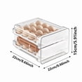thumbnail image 3 of BotaniNest Egg Holder For Fridge Egg Container Holders Dispenser For Refrigerator 32 Eggs Space Saving Eggs Organizer Drawer With Date Display For Refrigerator Countertop Kitchen, 3 of 7