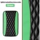 thumbnail image 3 of Cojín de cuero para reposabrazos de coche (verde), cojín impermeable para reposabrazos de asiento, accesorios cómodos para la mayoría de coches, furgonetas y todoterrenos, 3 of 5