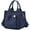 Navy, variant on CoCopeaunts Canvas Tote Bags Multi-Pocket Satchel Handbag Japanese Handmade Tote Crossbody Bag Top Handle Satchel Shoulder Bag
