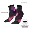 thumbnail image 6 of Pofeuu Neon Futuristic Dragon Print 30cm Socks, Adult Running Hiking Socks for Youth and Adult, 6 of 7