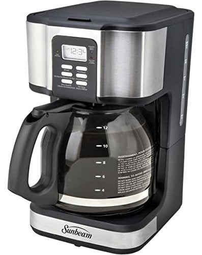 Cafetière Filtre Korona 10118 – 12 Tasses, 800W, Verseuse En Verre, Fonction Maintien Au Chaud, Arrêt Automatique