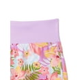 thumbnail image 3 of Wonder Nation Girls Tropical Swim Boardshorts, Sizes 4-18 & Plus, 3 of 3