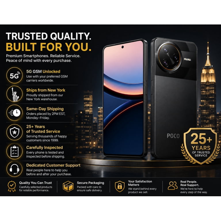 Xiaomi Poco F7 Ultra 5G 256GB ROM 12GB RAM Dual sim GSM Unlocked