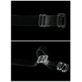 thumbnail image 4 of INSPIRE CHIC1Par de tirantes de sujetador transparentes antideslizantes, reemplazo de tirantes de hombro invisibles, hebilla clara, ancho: 1.5cm/ 5/8", 4 of 5