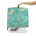 thumbnail image 4 of ZIATUBLES Stand Mixer Dust Cover Machine Washable Kitchen Mixer Cover with Adjustable Drawstring Waterproof Kitchen Mixer Accessories for 4.5-5 Quart Standing Mixer, Dragonfly Dandelion Turquoise, 4 of 7
