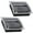 2PCS, variant on Sinyiin Clear Plastic Note Organiser Pull Out Note Dispenser Desktop Sticky Notes Box