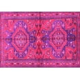 thumbnail image 1 of Ahgly Company Indoor Rectangle Persian Pink Traditional Area Rugs, 2' x 5', 1 of 4