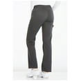 thumbnail image 3 of Dickies Essence Medical Scrubs Pant for Women Mid Rise Straight Leg Drawstring DK106P, S Petite, Pewter, 3 of 7