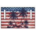thumbnail image 2 of Pzuqiu Terry Cloth Golf Cart Seat Cover with American Palm Pattern, Warp Knitted Cover for Golf Trips and Outdoor, 2 of 9