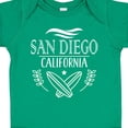 thumbnail image 4 of Inktastic San Diego California Cute Surfing Boys or Girls Baby Bodysuit, 4 of 5