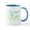 White/Blue Inside, variant on CafePress - Easter Mug - 11 oz Ceramic Mug - Novelty Coffee Tea Cup