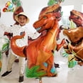 thumbnail image 2 of Globos de helio para decoración de fiesta de cumpleaños, 1 piezas, tiranosaurio Raptors, Triceratops, dinosaurio jurásico, tamaño grande, Baby Shower, 2 of 4