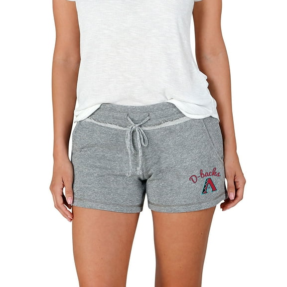 Women's Concepts Sport Gray Arizona Diamondbacks Mainstream Terry Shorts