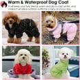 thumbnail image 6 of GASTROPOD Dog Coat Waterproof Dog Jacket for Winter Fullbody Dog Coats Snowsuit Windproof Puppy Down Jacket Coat Fleece Winter Vest for Dogs Cold Weather Dog Coats for Small Dogs, 6 of 7