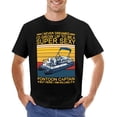 thumbnail image 7 of Sexy Pontoon Captain Funkadelic Men's Cotton Short Sleeve HD Print Tee for Casual T-Shirt Crew Neck Top Black XL, 7 of 7