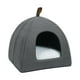 thumbnail image 3 of Cama para gatos, casa para mascotas, transpirable, cómoda, cálida, cueva, tienda universal para perros pequeños Gris M, 3 of 9