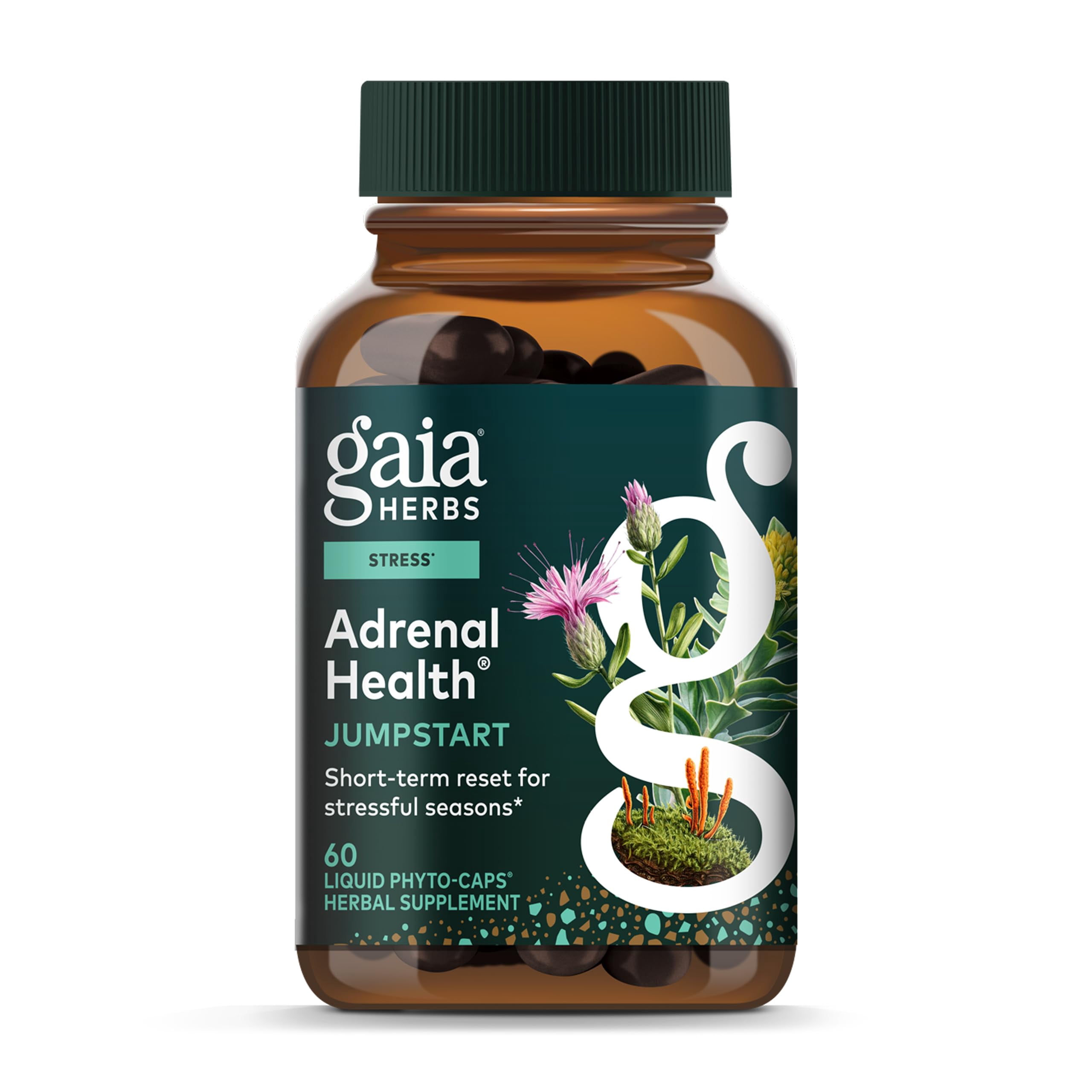 serene herbs glp 1 reset reviews Gaia Adrenal Health Daily Support, Stress Relief Supplement, Adaptogenic Herbs, 120 Vegan Capsules Generic weight loss drugs to