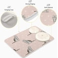 thumbnail image 4 of FREEAMG Dish Drying Mat Cute Cats Microfiber Kitchen Dish Mat Super Absorbent Dish Drainer Mat Fast Drying Heat-resistant Drying Mat for Kitchen Counter, 18"x24", 4 of 7