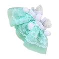 thumbnail image 2 of Ropa de muñeca de felpa de 17 cm, muñeca de juego de imitación, ropa en miniatura, moda suave, haz tus propias muñecas, decoración de muñecas, falda d Verde, 2 of 8